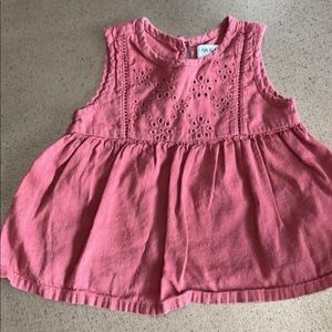 SOLD Old Navy Embroidered Flowy Tank